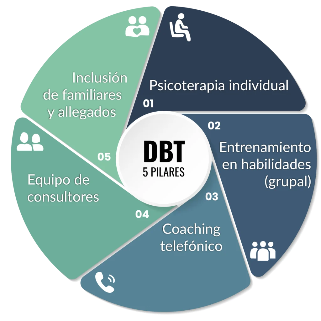 5 pilares del DBT